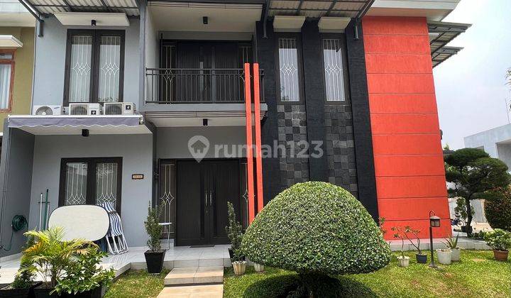 Dijual Cepat Rumah Dalam Cluster Full Furnished Di Bsd 1