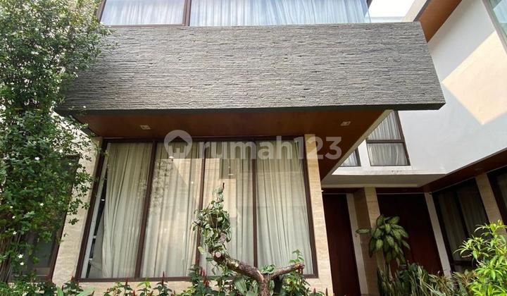 For Sale: Modern Tropical 3-Story House. In Ampera, South Jakarta.