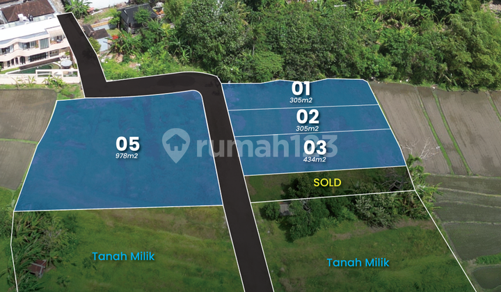 Tanah Strategis Area Villa Luas Beragam Dekat Canggu Tanah Strategis Area Villa Luas Beragam Dekat Canggu