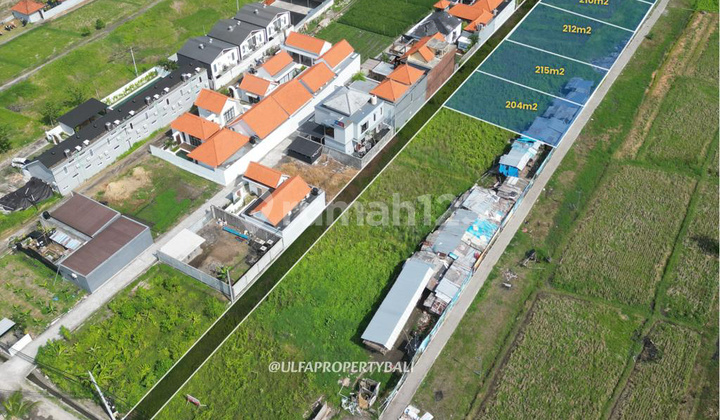 Land for Rent in Seseh with Rice Field View — Villa Area Land for Rent in Seseh with Rice Field View — Villa Area