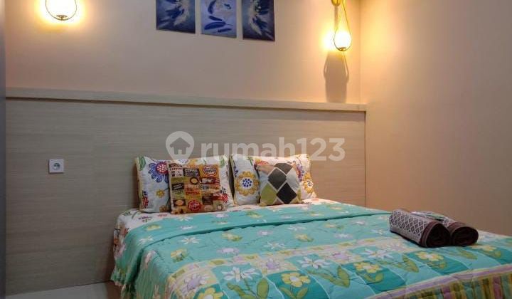 Dijual Apartemen.type Studio Luas 28 Furnishes Lokasi.strategis. View.kolam.renang