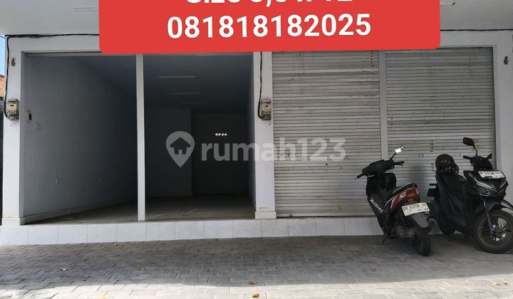 Disewakan Toko Area Kuta Strategis