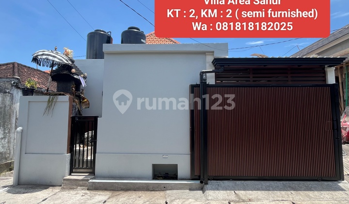 For Rent Villa in Sanur Strategic Area For Rent Villa in Sanur Strategic Area