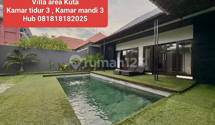 Villa for Rent in a Very Strategic Kuta Area