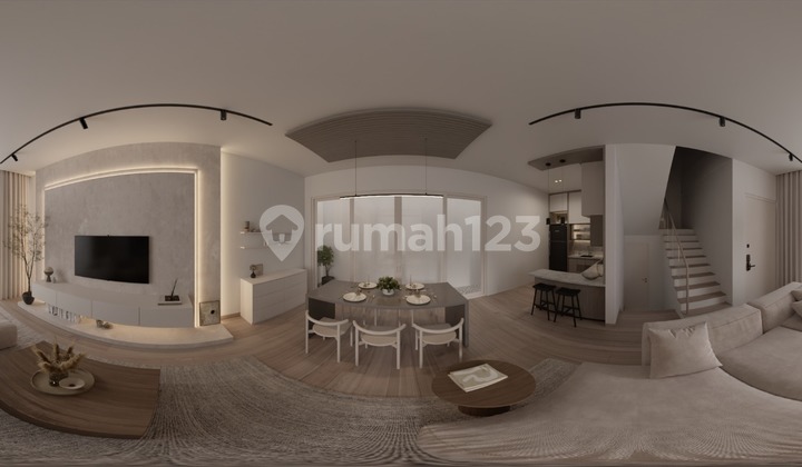 Rumah Baru Lux Mewah di Riverside Setra Duta Bandung Hanya 2,8M 2