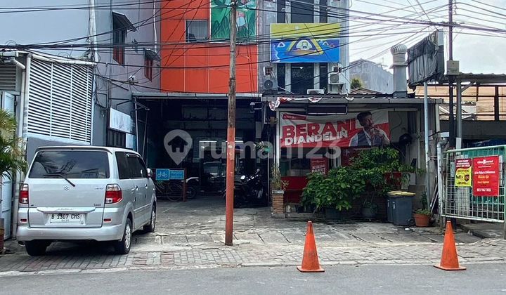 Cheap For Sale Linked Shophouse in Rawamangun East Jakarta Very Strategic Location on Main Road