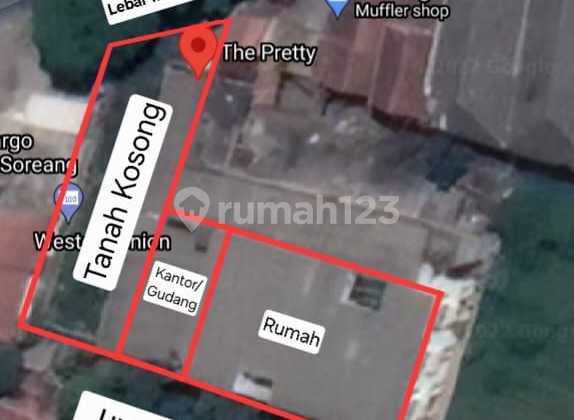 TANAH KOSONG+RUMAH+KANTOR+GUDANG! TANAH KOSONG+RUMAH+KANTOR+GUDANG!