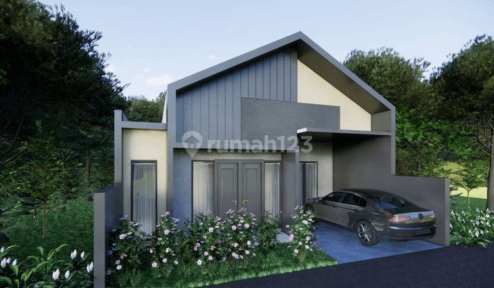 Rumah Konsep Modern Minimalis One Gate System 2