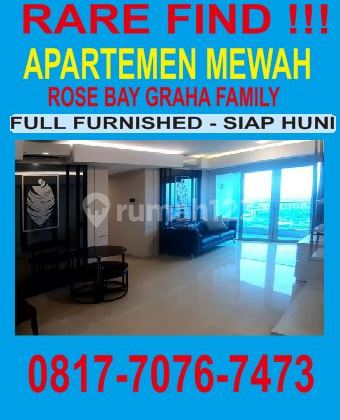 0817-7076-7473, Rare Find! For Sale Rosebay Surabaya Apartment Luxury Apartments at Rosebay Graha Famili - Fully Furnished Ready to Occupy.