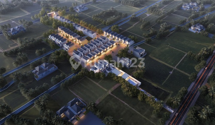 Rumah Hook Gaya Scandinavian Dalam Perumahan Elit Tlogoadi Sleman