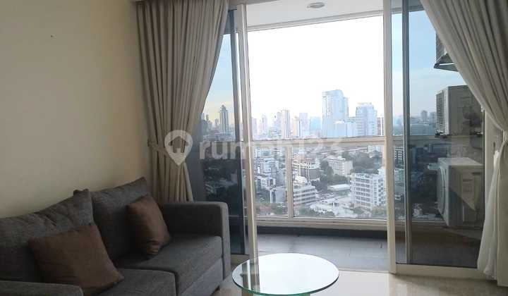 For Rent: Menteng Park Apartment, 2-Bedroom Type - Private Elevator, Ready to Occupy