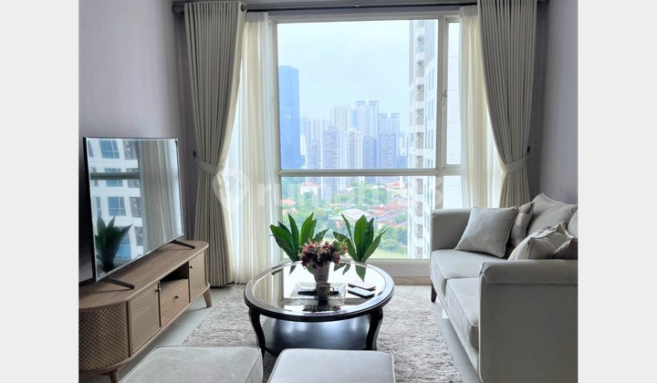 Jual Apartemen Casa Grande Tipe 2 Kamar Tidur Kondisi - Furnished