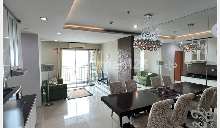 Turun Harga Jual Apartment Thamrin Residence Tipe 3 Kt - 83 M2 -Furnished