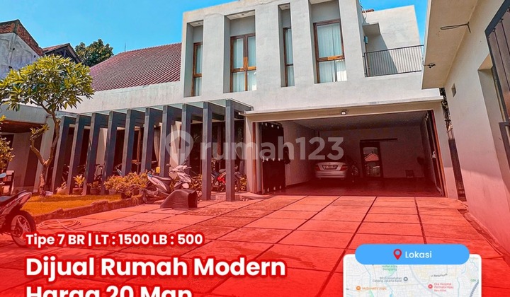 SINGLE HOUSE!! Jual Rumah dalam komplek harga 20M lokasi premium