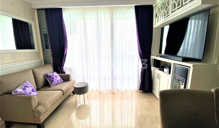 PRIVATE LIFT - JUAL Apartment Menteng Park Tipe 2 KT-60 m2-Fully Furnished