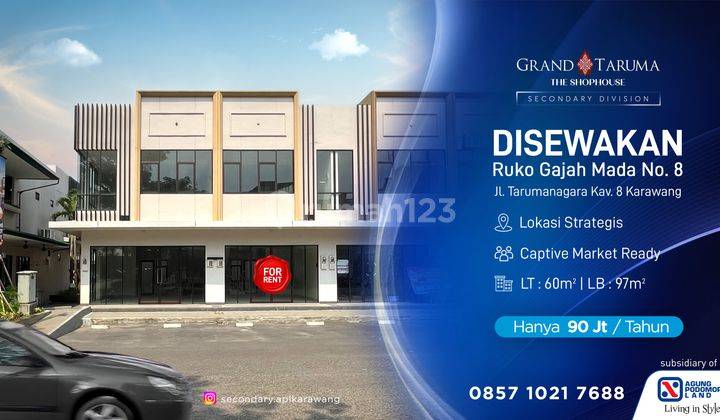 SEWA RUKO 2 LANTAI DI PUSAT KOTA KARAWANG