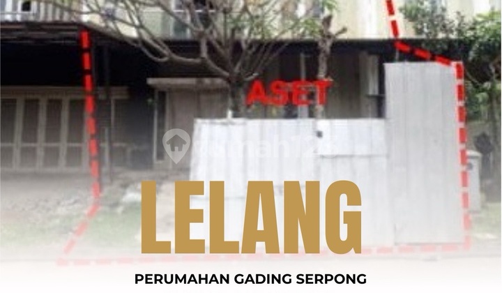 Dilelang Rumah San Lorenzo Gading Serpong 2