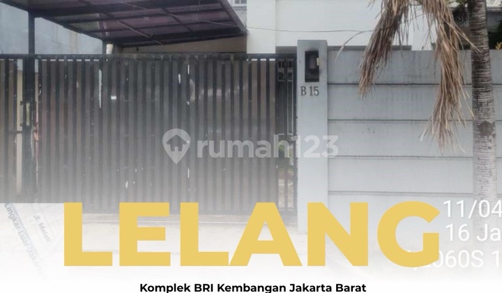 Dijual Cepat, Murah, dan Harus Cash, Rumah di Kembangan, Jakarta Barat