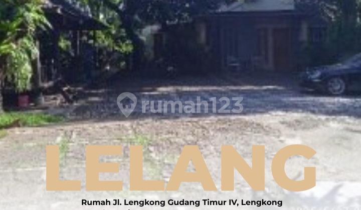 For Quick Sale: House with Large Land in Gudang Lengkong, Serpong