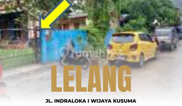 Auctioned House with Large Land in Grogol