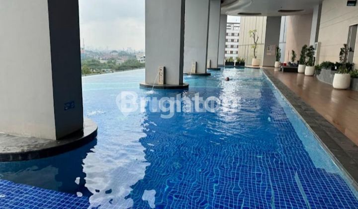 Fasilitas kolám renang cctv sekuriti 24 jam transmart mall wahana anak 10 menit gerbang Tol Bintaro Viaduct di Bintaro