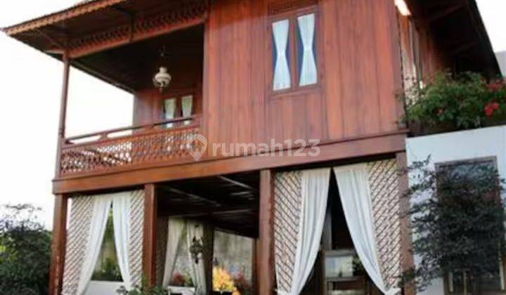 Rumah Semi Villa Gaya Palembang Di Komplek Pondok Hijau Bandung Utara 1