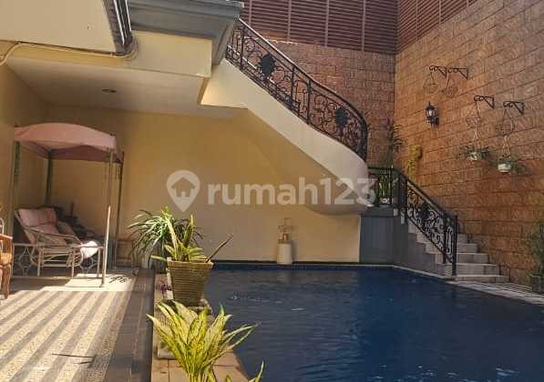 Rumah Mewah Di Gading Serpong Full Furnish + Ada Kolam Renang