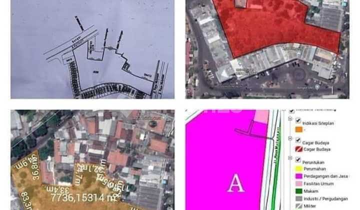 Jual Cepat Bu Tanah Komersial Nol Jalan Raya Mulyosari 7.740m2 Cocok Utk Segala Bisnis