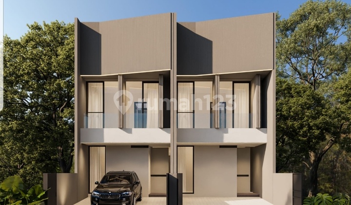 Rumah Gress Premium Minimalis Modern 2 Lantai Sudah 90% Terbangun Di Wiyung Surabaya Barat