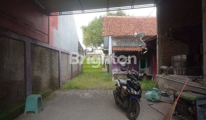 dijual tanah sudah ada bangunan  3 gudang 2