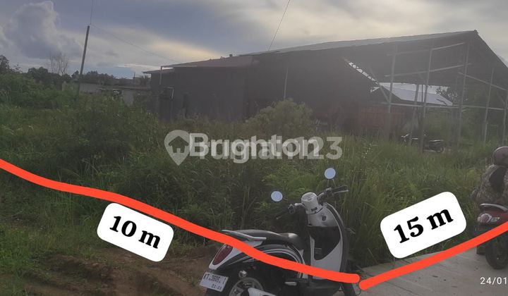 Land for sale, IDR 250 million, area 150 square meters.