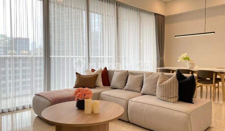 Apartment 3 Br Di Anandamaya Residence Furnish Bagus 2