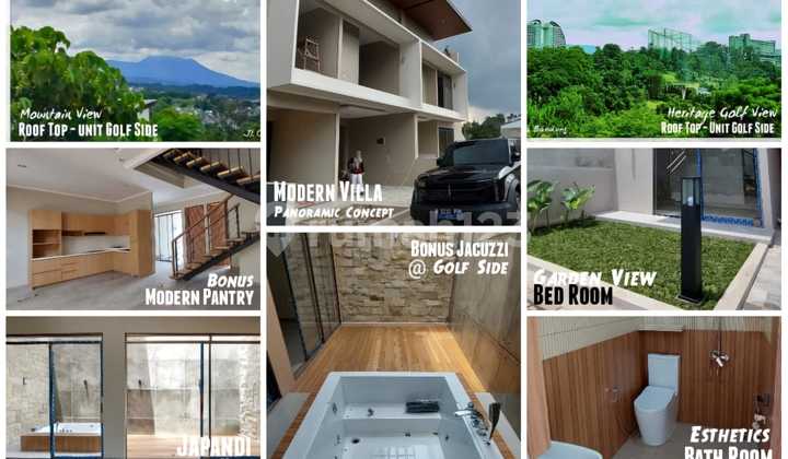 Jual Rumah Nuansa Villa Modern Di Kawasan Dago Bandung Utara Murah