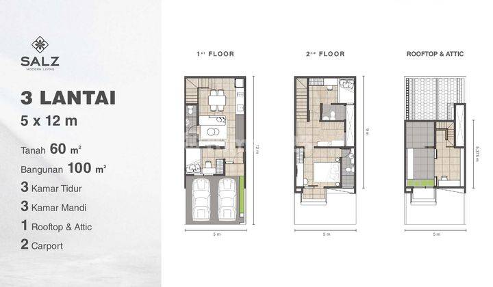 Rumah Baru SALZ MODERN LIVING 2
