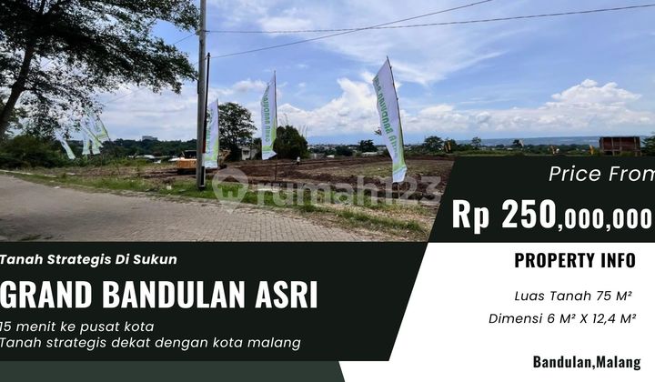 Tanah BAndulan Sukun Siap Bangun Cocok Buat Tempat tinggal santai Tanah BAndulan Sukun Siap Bangun Cocok Buat Tempat tinggal santai