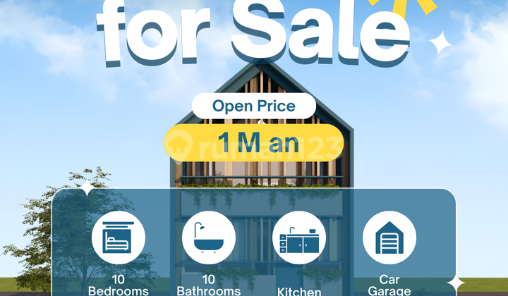 Rumah Kos 2 Lantai Full Furnish dan Bebas Banjir