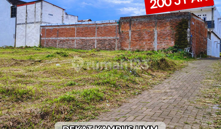 For Sale Land with SHM Certificate - 3 Minutes to UIN Malang, Suitable for Residence or Boarding House