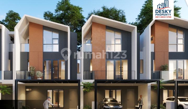 Vara 3 Lantai Cluster Navara Kota Harapan Indah Di Timur Jakarta