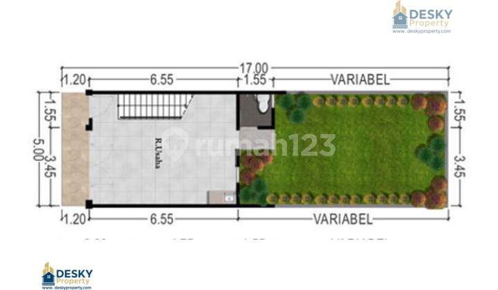 Ruko Double Decker Green Point Di Green Ara Kota Harapan Indah