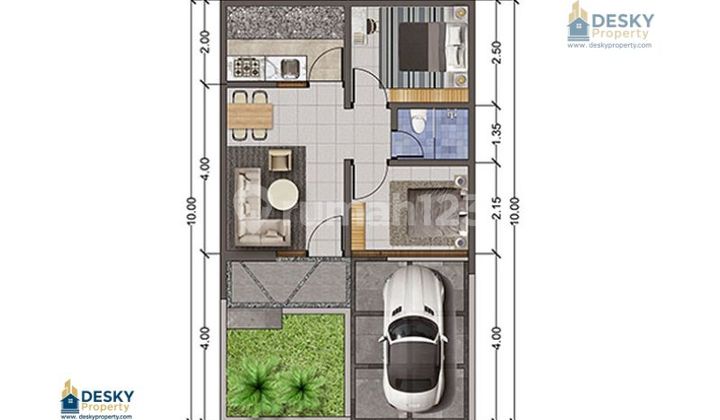 Hunian Smart Home Elora Tera Damai Kota Harapan Indah Akses Mudah 2