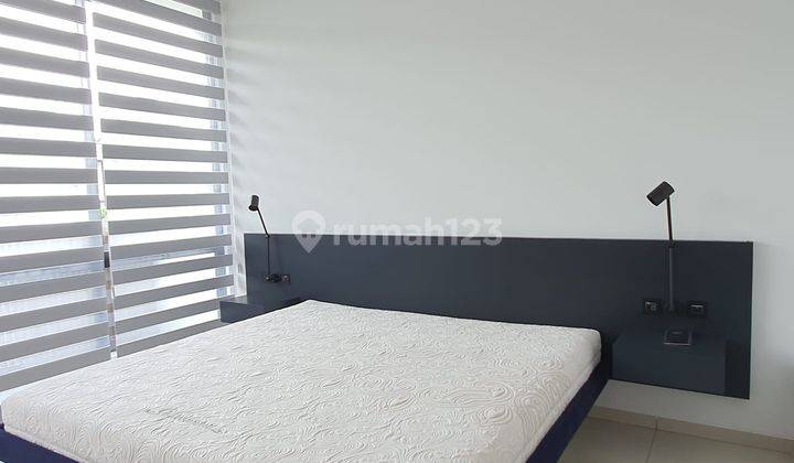 Unit special cluster Quantum Serenia Hills, modern semi-furnished dgn view taman & extra halaman belakang (LT 126 m2), gated community dgn fasilitas lengkap & strategis MRT  2