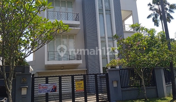 Aset Lelang - Rumah mewah 4 lantai di Sentul City, turun harga sangat murah dengan tanah luas 1207 m2 2