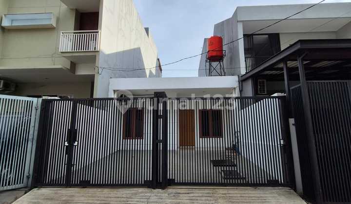 Sewa Rumah Murah 1 Lantai 6X18 Hadap Utara Strategis Siap Huni di Sunter, Jakarta Utara