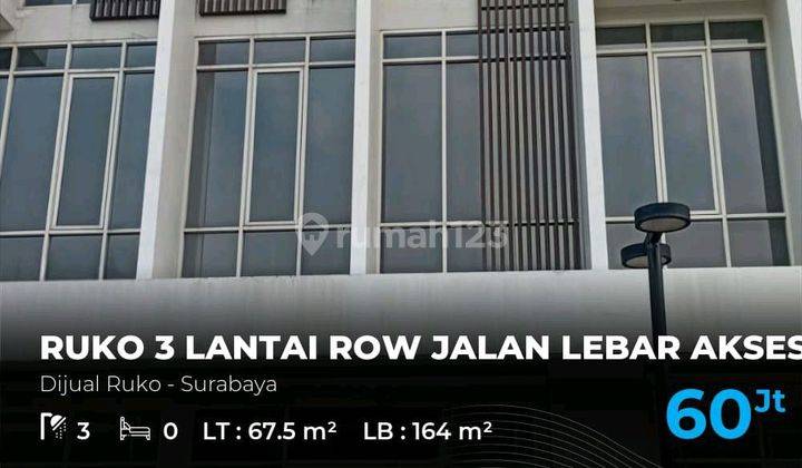 Disewakan Ruko Northwest 3 Lantai Siap Pakai  1