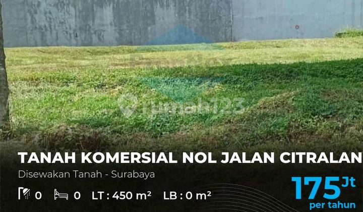 For Rent Commercial Area Citraland Utama