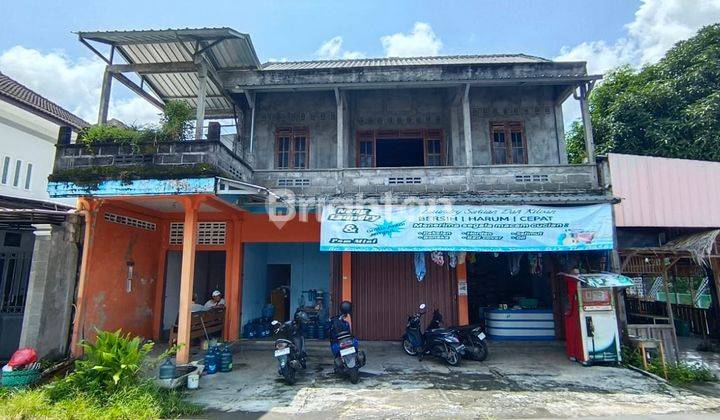 KIOS 3 PLONG + RUMAH TINGGAL DEKAT SD MODEL MAGUWO 1