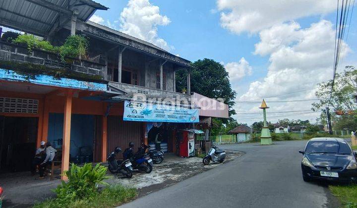 KIOS 3 PLONG + RUMAH TINGGAL DEKAT SD MODEL MAGUWO 2