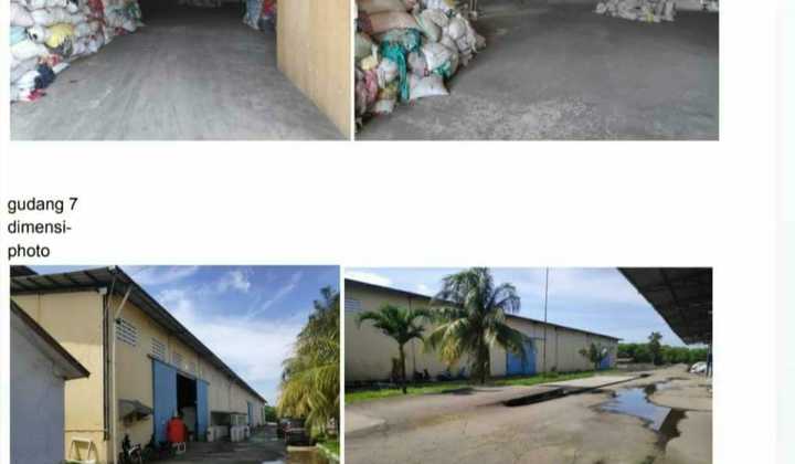 FOR SALE LAND + WAREHOUSE LOCATION TANGERANG BANTEN