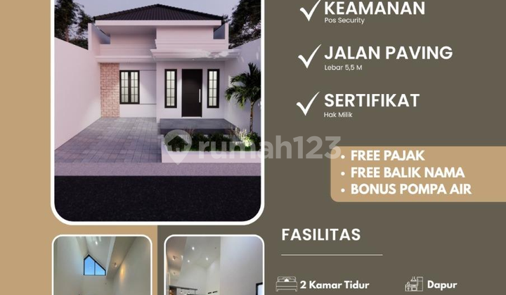 Rumah Cantik Minimalis Modern – Nyaman, Asri, dan Siap Huni! 1