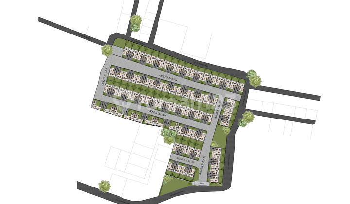 Rumah 2 lantai dengan 2 carport lokasi strategis Jimbaran bali 